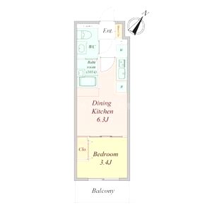 ArtizA尼崎立花の間取り図