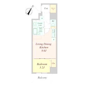 ArtizA尼崎立花の間取り図