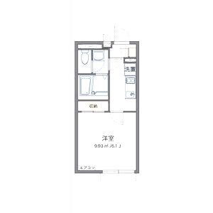 レオネクストCOZYの間取り図