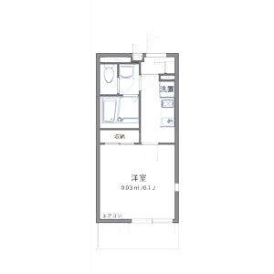 レオネクストCOZYの間取り図