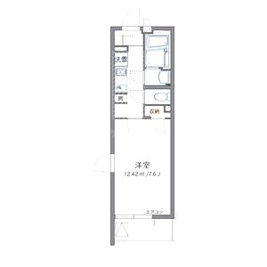 クレイノルヴェール千里丘の間取り図