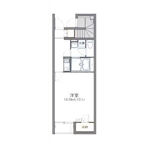 レオネクストパインルージュ立石の間取り図