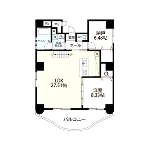 THE PREMIUM AQUAの間取り図