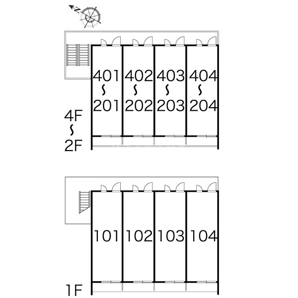 レオパレスブレッシングIIの室内写真2枚目