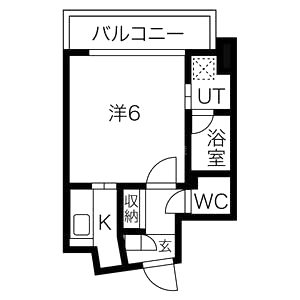 Luce Shinfukushimaの間取り図