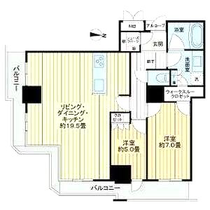 アートアルテール コンドミニアムの間取り図
