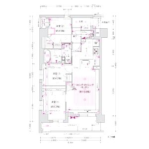 プレサンス ロジェ 京都御所西の間取り図