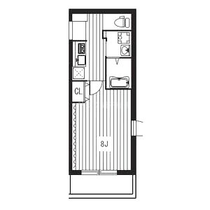 パークヒルズ新大阪willの間取り図