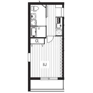 パークヒルズ新大阪willの間取り図