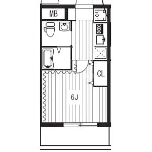 パークヒルズ新大阪willの間取り図