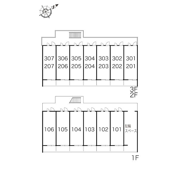 レオパレス甲子園高潮町Iの室内写真3枚目