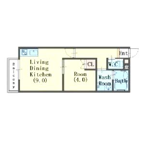 VERY戎之町の間取り図