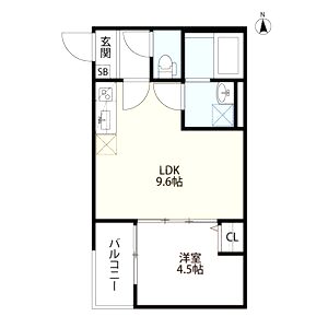 エル ソフィーの間取り図
