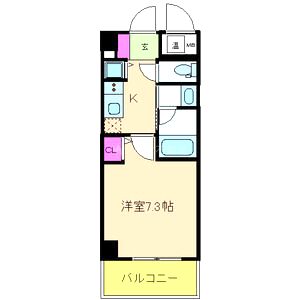 ラフォルテ南塚口の間取り図