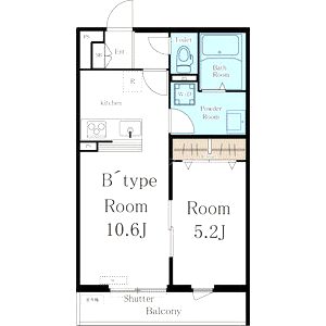 リブリ・サンルーチェの間取り図