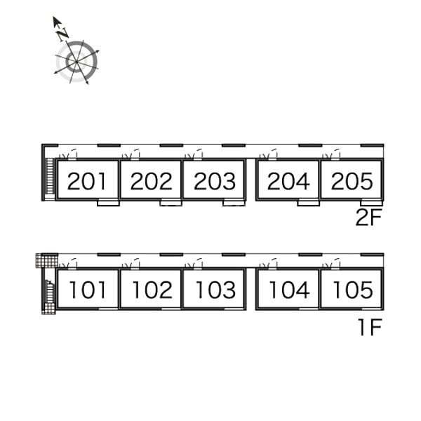 レオパレスバンブー雅の室内写真2枚目