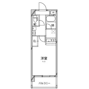 アーデン千里中央の間取り図