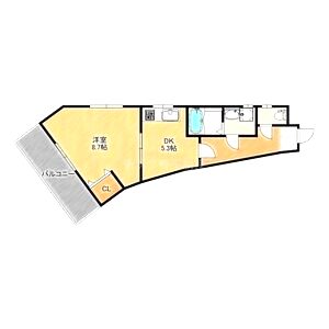 KAMITANI III BLDの間取り図