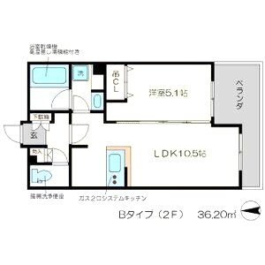 ヴィラ聖護院の間取り図