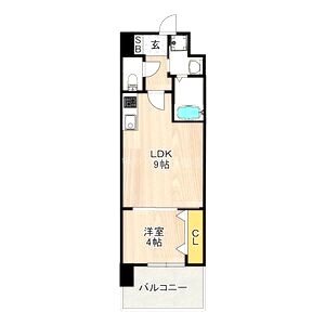 レクシア堺東の間取り図