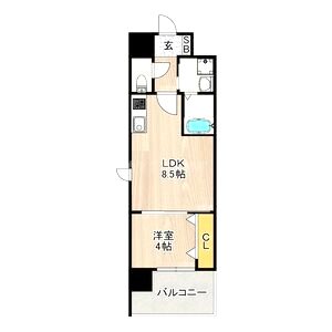 レクシア堺東の間取り図