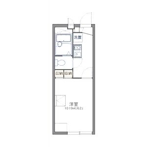 レオパレスノーサイド大池の間取り図
