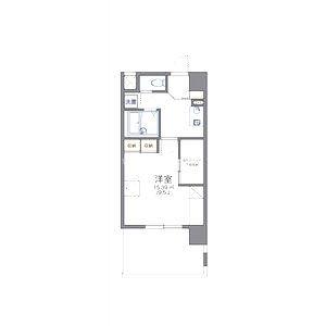 レオパレスREZON中百舌鳥の間取り図