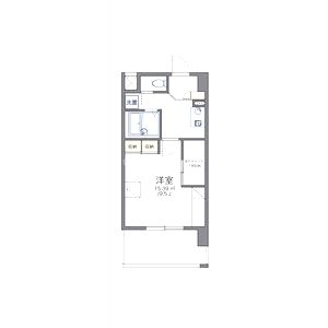 レオパレスREZON中百舌鳥の間取り図