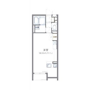 レオネクストTKの間取り図