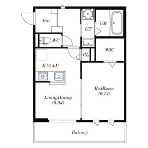Pure Court Abixの間取り図