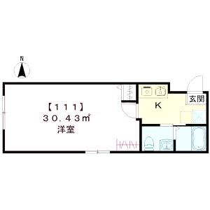 サンクトスコート京都駅北の間取り図