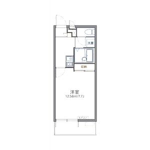 レオパレスタークの間取り図