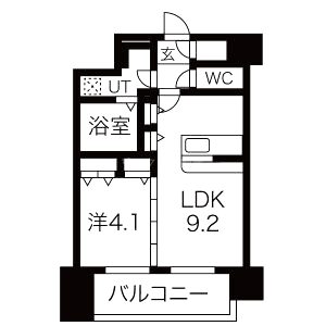 Gioia Altiri(ジョイアアルティーリ)の間取り図