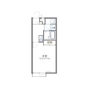 レオパレス北三国丘の間取り図