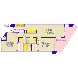 シーズンズ・テラスの間取り図