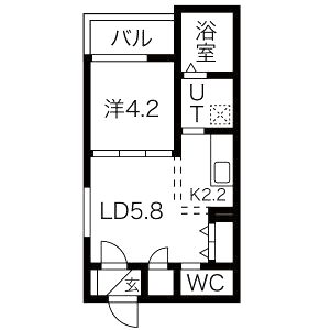 F asecia 関目の間取り図
