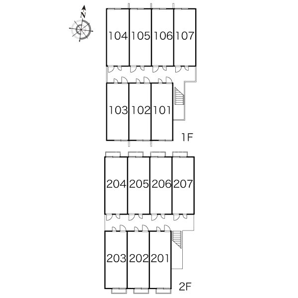 レオパレスハーバー東出町の室内写真5枚目