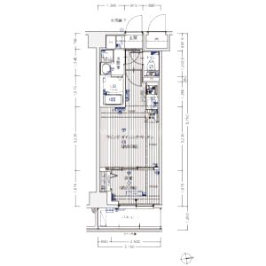 LIVIAZ KOBE LaMerの間取り図