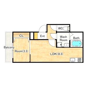 グレースヴィラ泉大津の間取り図