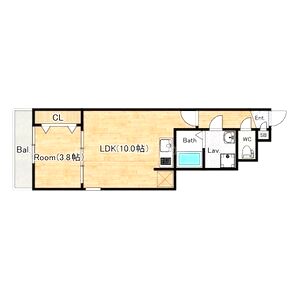 ジーメゾン泉が丘アクアの間取り図