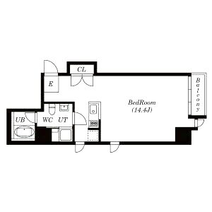 LOIS GRAND靭公園の間取り図