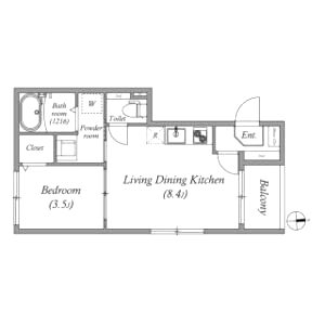 Maison Feliciteの間取り図