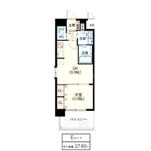 スプランディッド放出の間取り図