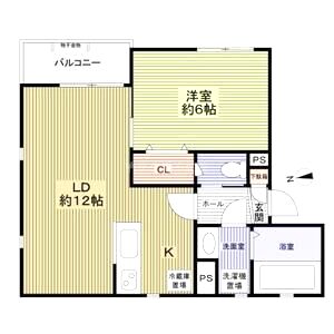 フォレス鳥羽I・IIの間取り図