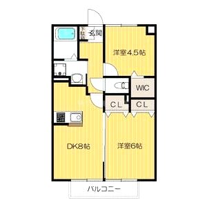 メープルの間取り図