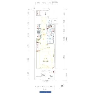 プレサンス神戸元町ミューズの間取り図