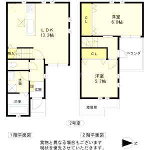 グランシャンスの間取り図