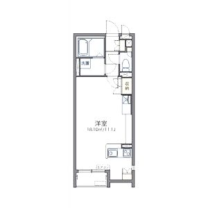 レオネクストメイプルコートの間取り図