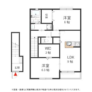 メゾン池島の間取り図
