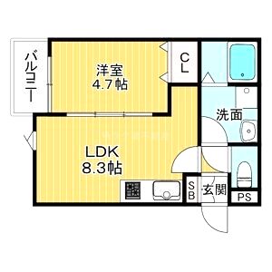 RITZ COURT池田の間取り図